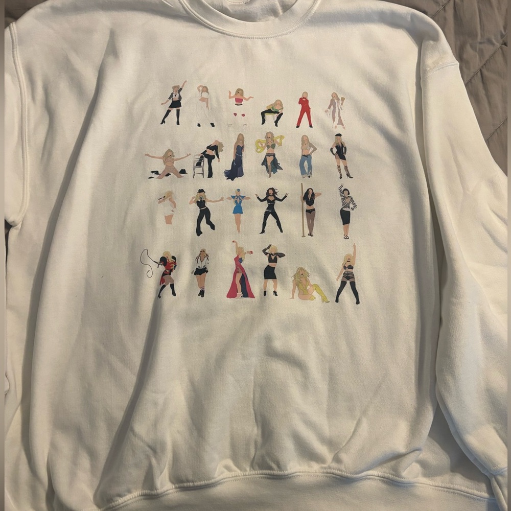 NWOT Evolution of Britney Spears XXL sweatshirt